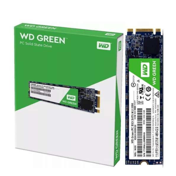 DISCO SSD 240GB M2 WESTERN DIGITAL GREEN