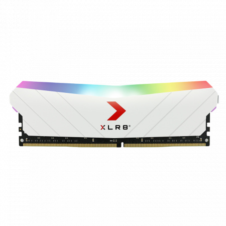 MEMORIA RAM PNY 8GB 3200MHZ WHITE RGB XLR8